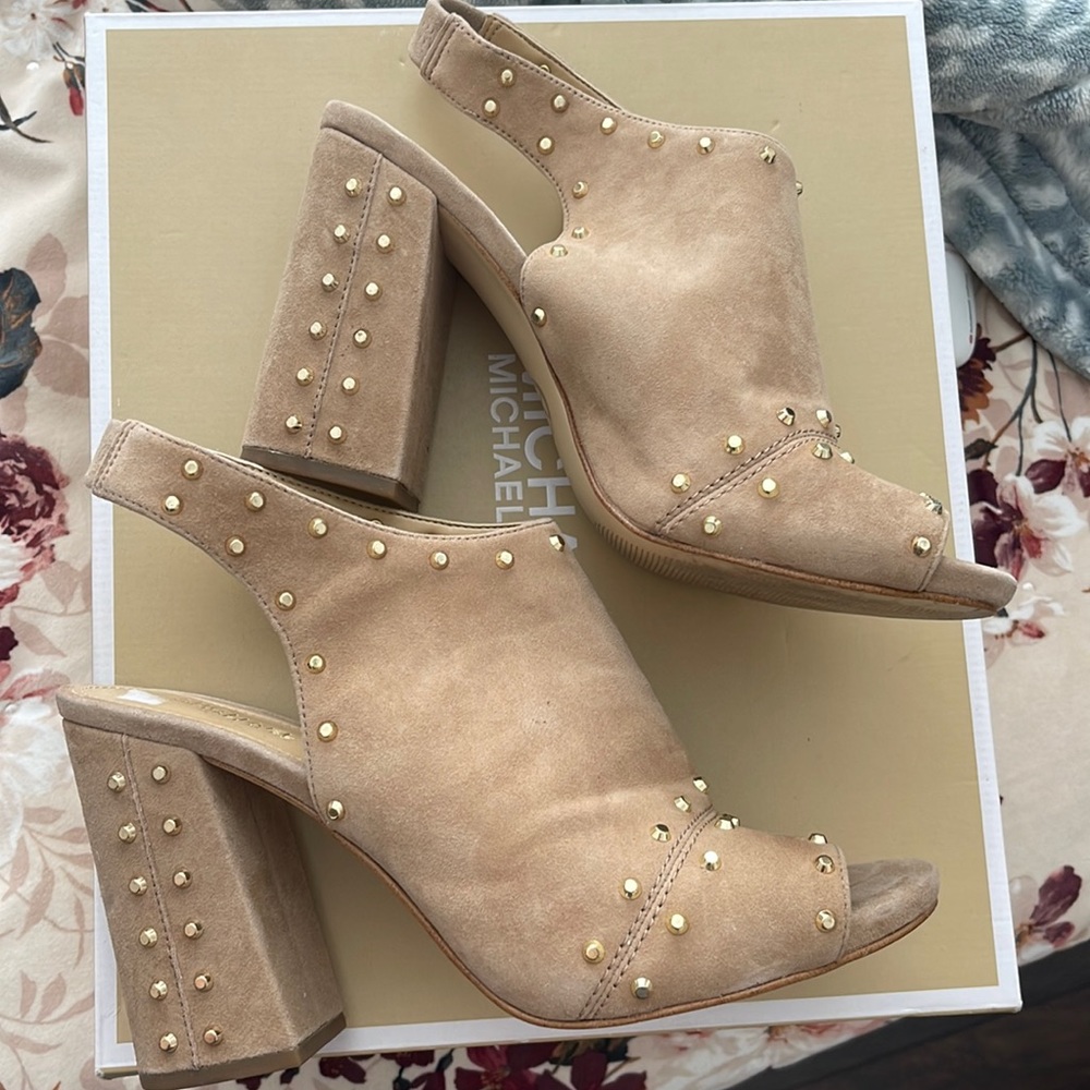 Michael Kors Astor Open toe Booties